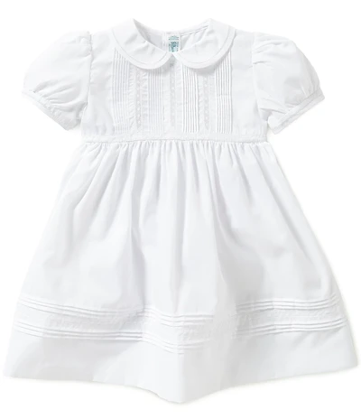 Feltman Brothers Baby Girls Pintuck And Lace Dress