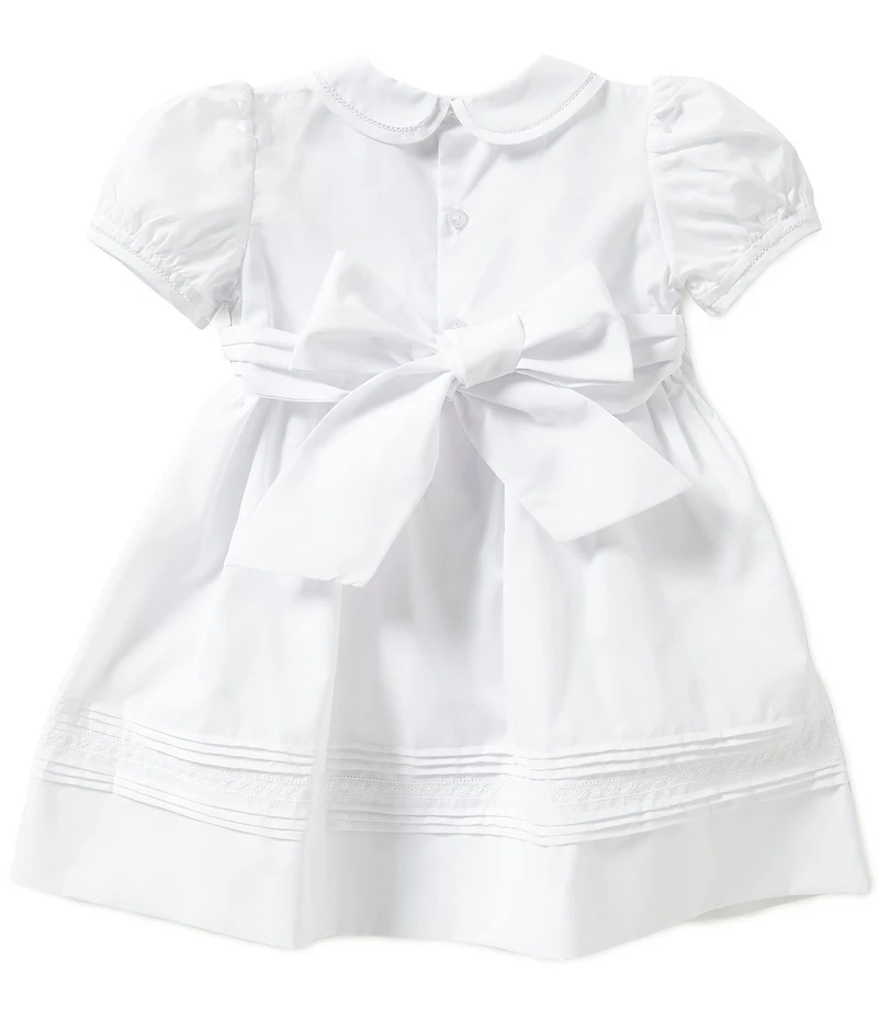 Feltman Brothers Baby Girls Pintuck And Lace Dress