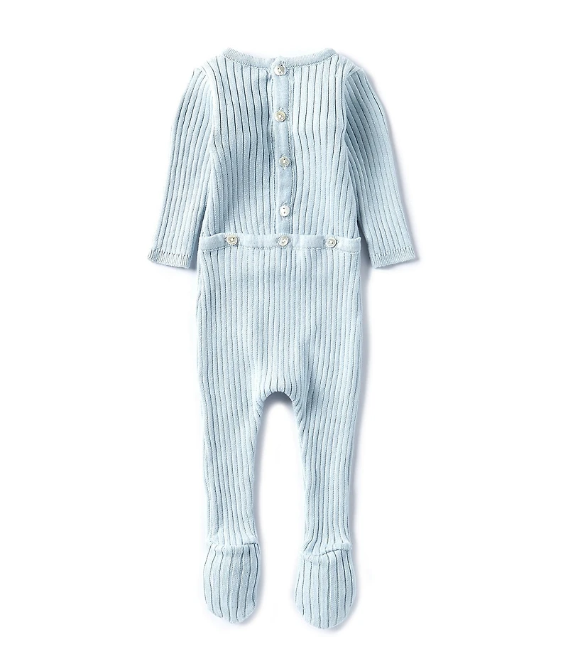 Feltman Brothers Baby Girls Scallop Rib Coverall