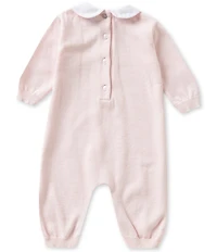 Feltman Brothers Baby Girls Knit Coverall and Hat Set