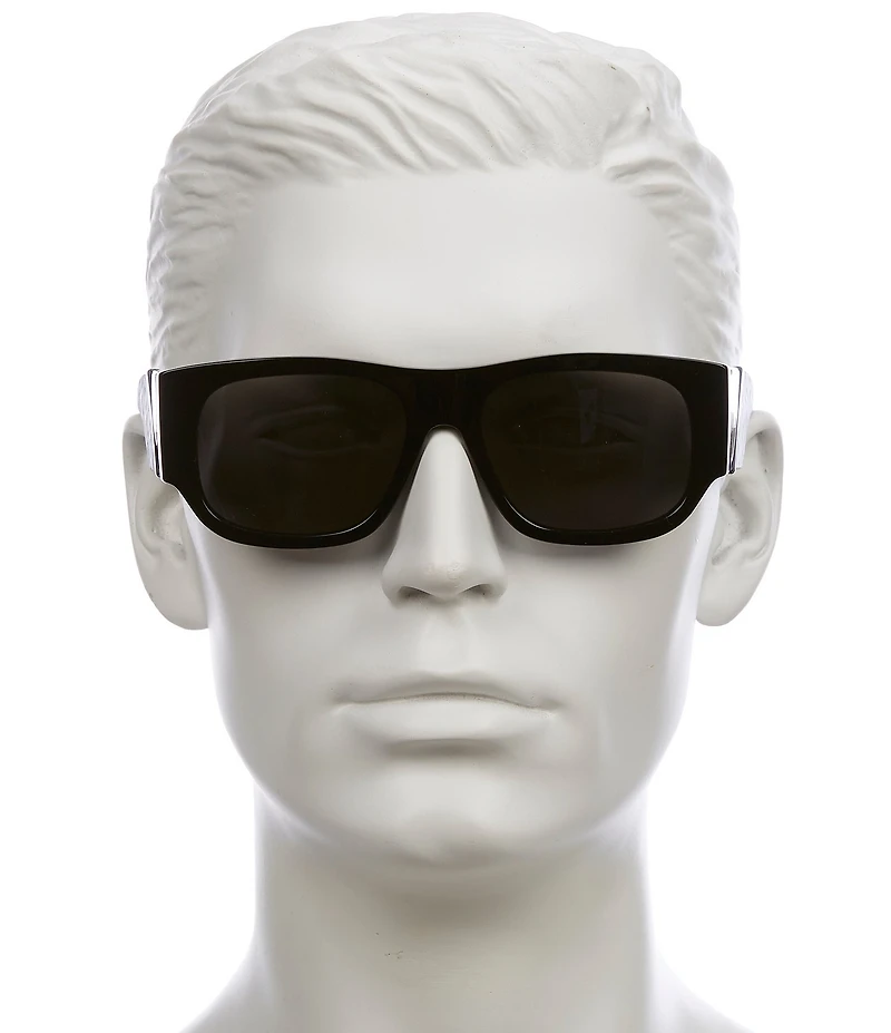 FENDI Men's Fendi Diagonal 54mm Square Sunglasses