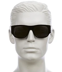 FENDI Men's Fendi Diagonal 54mm Square Sunglasses
