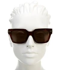 FENDI Unisex Fendigraphy 51mm Geometric Sunglasses
