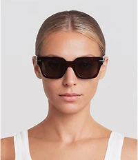 FENDI Unisex Fendigraphy 51mm Geometric Sunglasses