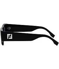 FENDI Men's FF Squared 54mm Rectangle Sunglasses