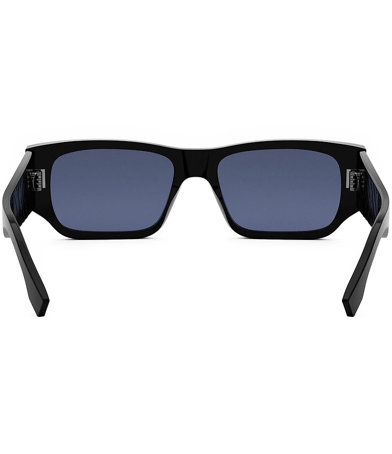FENDI Men's FF Squared 54mm Rectangle Sunglasses