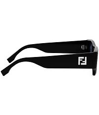 FENDI Men's FF Squared 54mm Rectangle Sunglasses