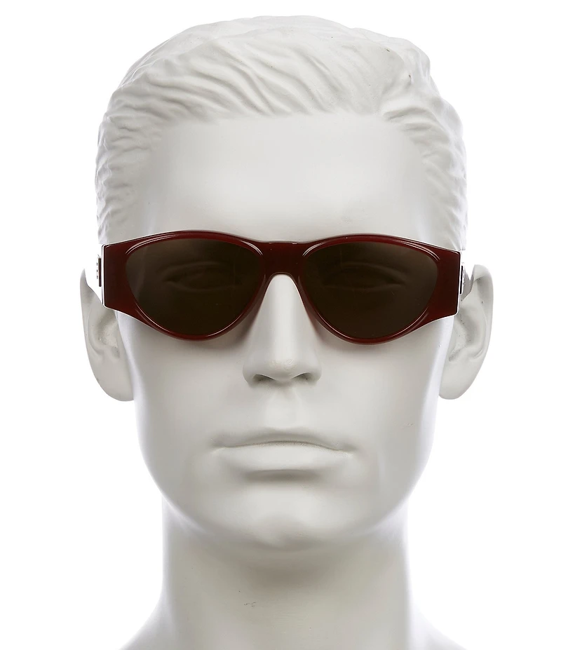 FENDI Men's FF Squared 55mm Geometric Sunglasses
