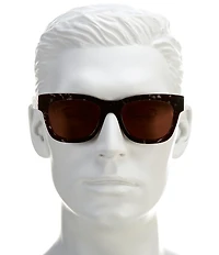 FENDI Unisex Diagonal 52mm Square Sunglasses