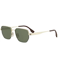 FENDI Unisex FENDI Sky 54mm Geometric Sunglasses