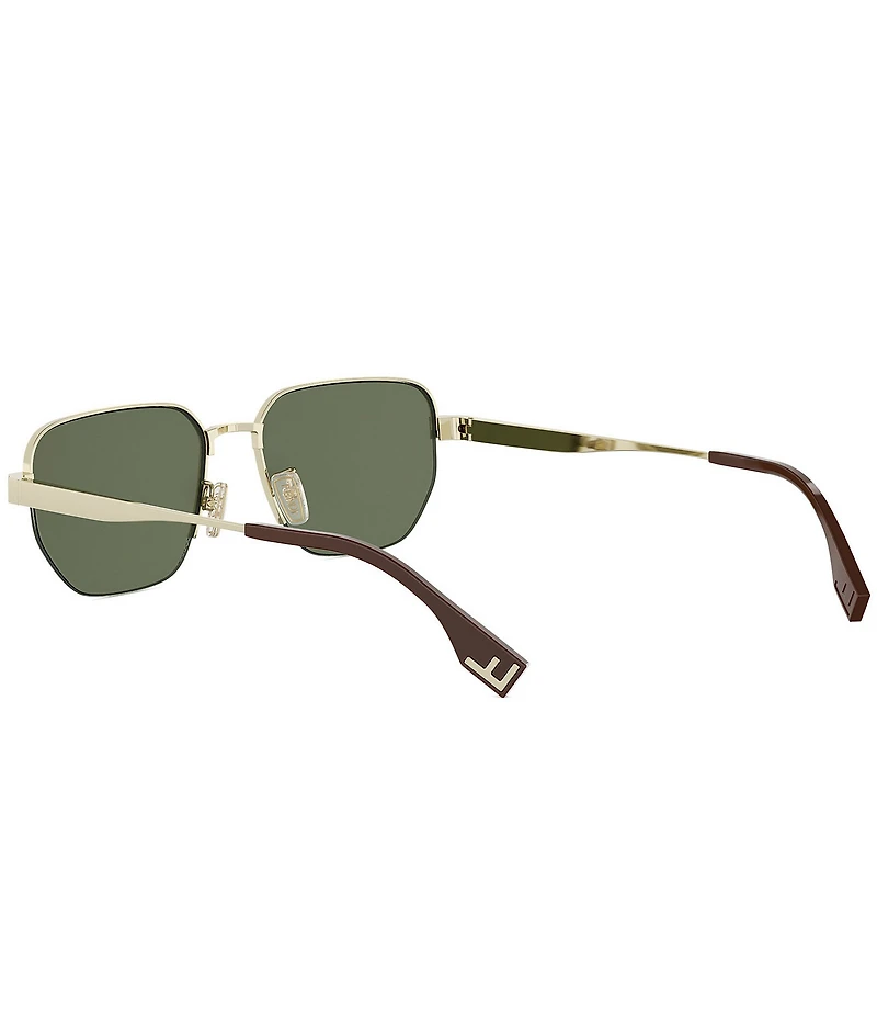 FENDI Unisex FENDI Sky 54mm Geometric Sunglasses
