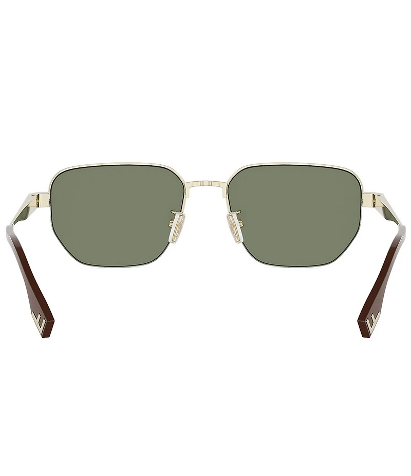 FENDI Unisex FENDI Sky 54mm Geometric Sunglasses