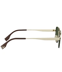 FENDI Unisex FENDI Sky 54mm Geometric Sunglasses