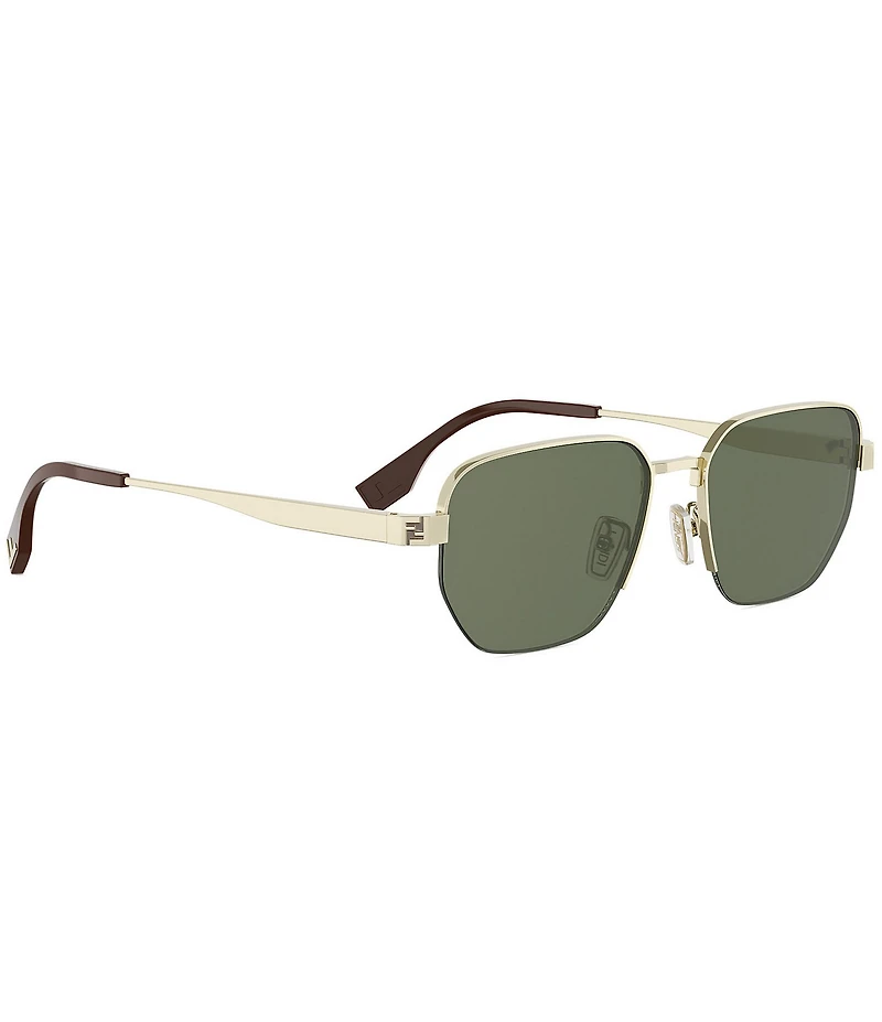 FENDI Unisex FENDI Sky 54mm Geometric Sunglasses