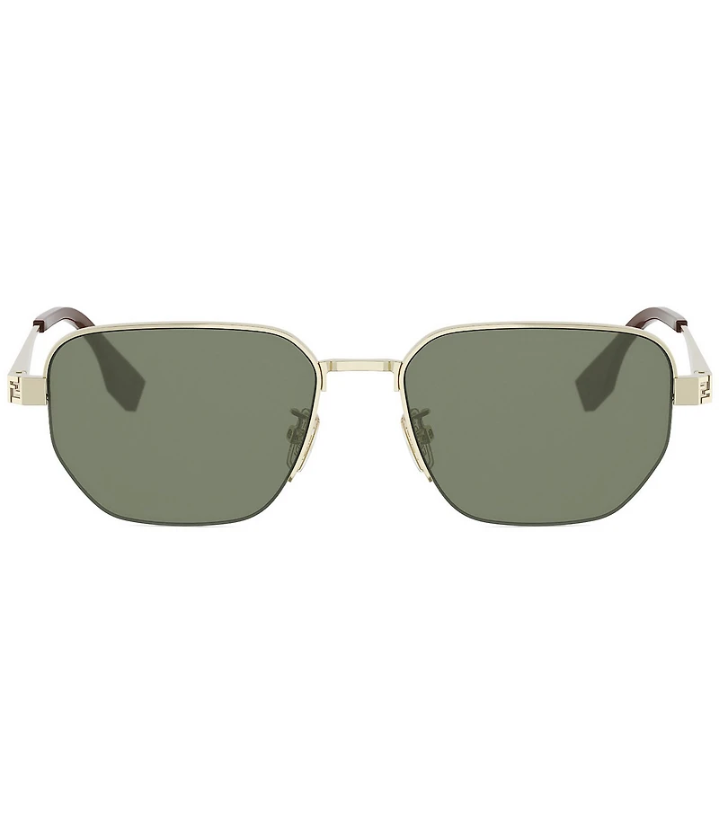 FENDI Unisex FENDI Sky 54mm Geometric Sunglasses