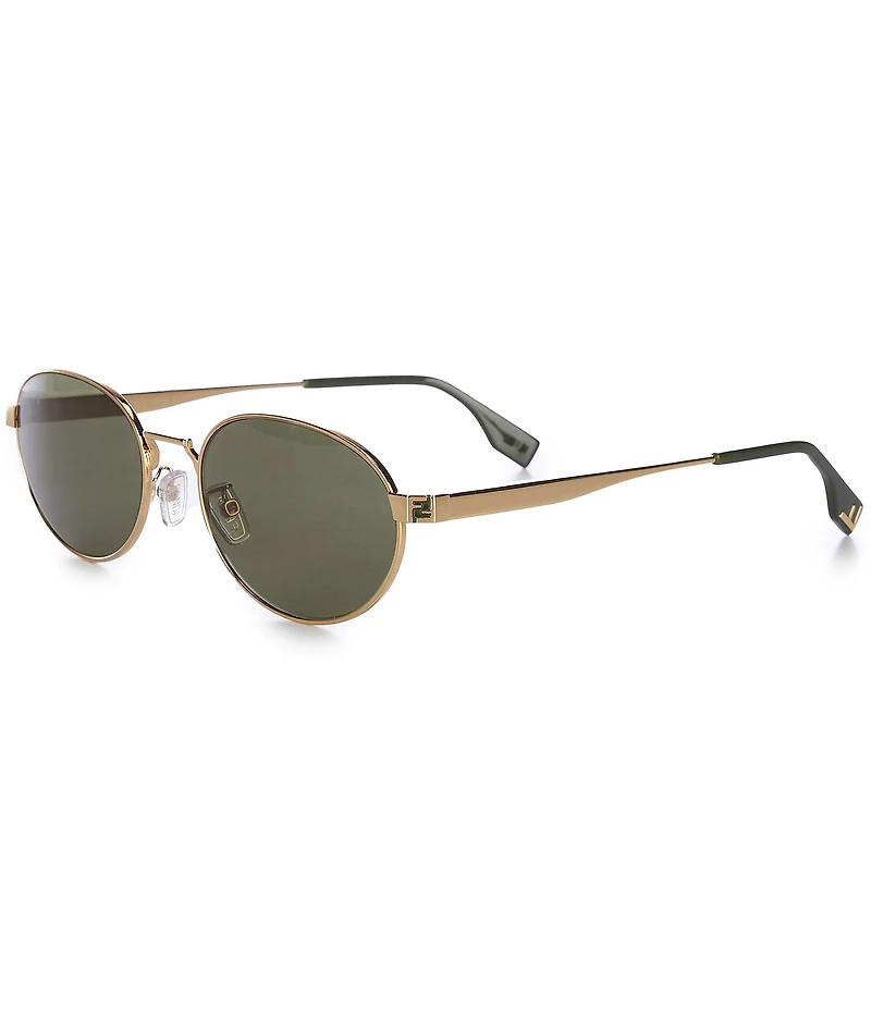 FENDI Unisex Fendi Sky 55mm Oval Mirrored Sunglasses