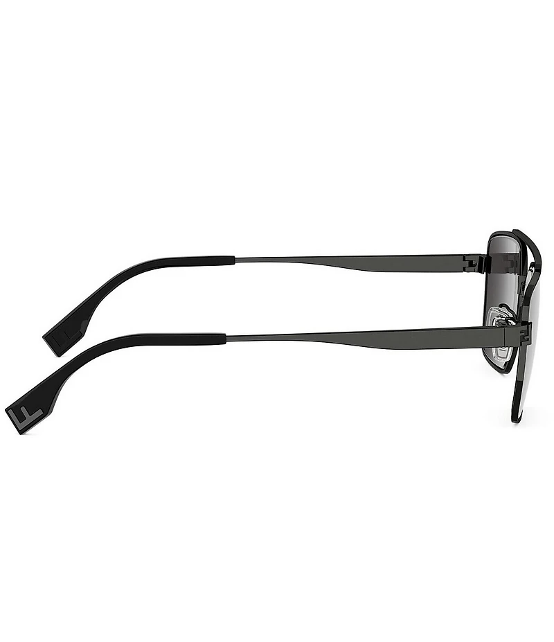 FENDI Unisex FENDI Sky 57mm Geometric Sunglasses