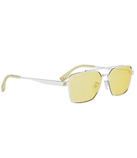 FENDI Unisex FENDI Sky 57mm Geometric Sunglasses