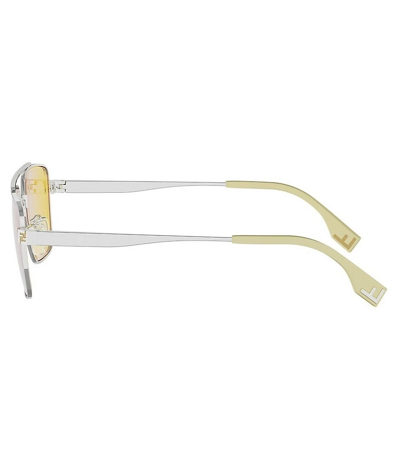FENDI Unisex FENDI Sky 57mm Geometric Sunglasses