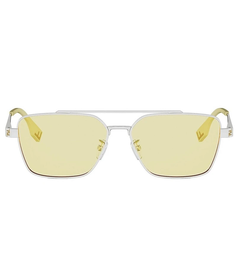 FENDI Unisex FENDI Sky 57mm Geometric Sunglasses