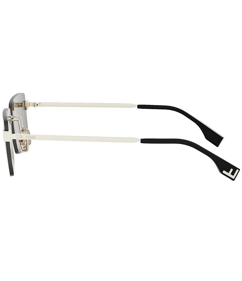 FENDI Unisex FENDI Sky 60mm Rectangle Sunglasses
