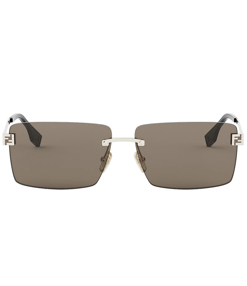 FENDI Unisex FENDI Sky 60mm Rectangle Sunglasses