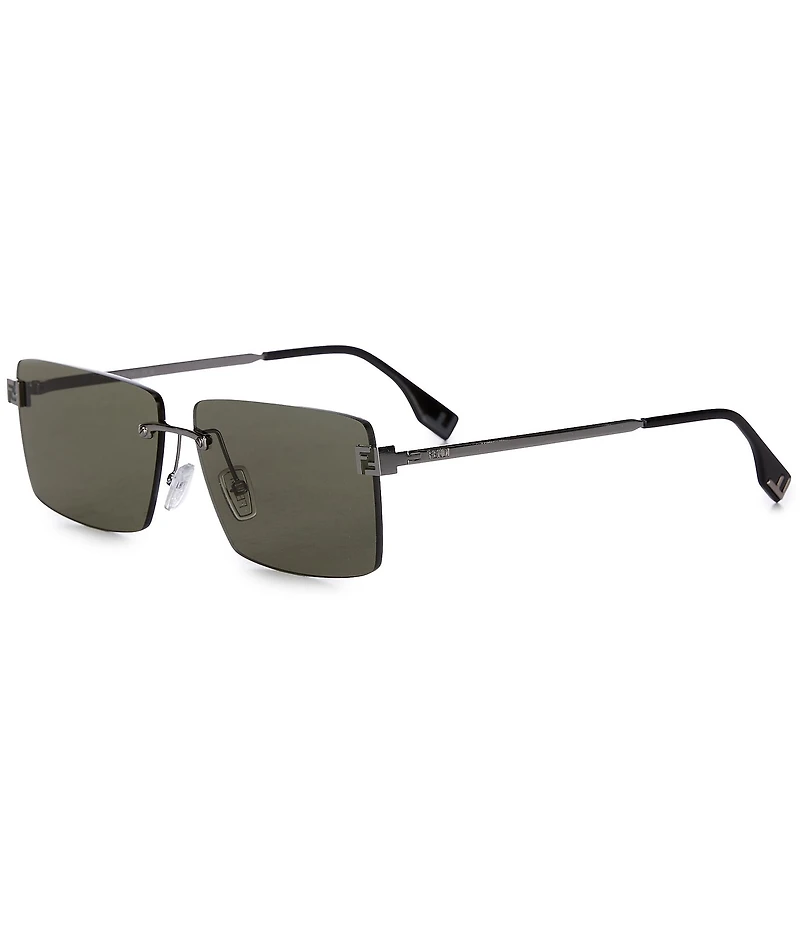 FENDI Unisex FENDI Sky 60mm Rectangle Sunglasses