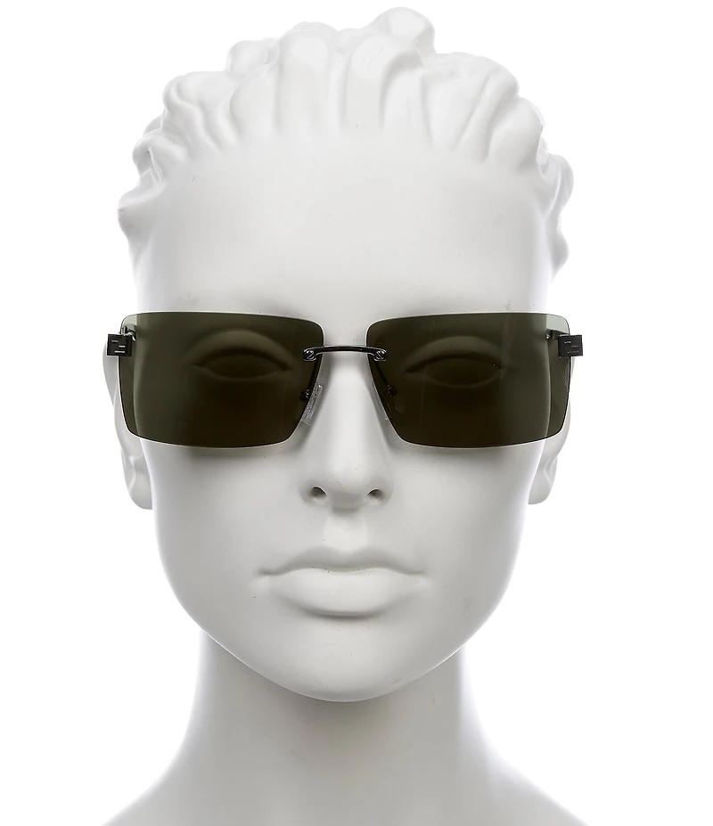 FENDI Unisex FENDI Sky 60mm Rectangle Sunglasses