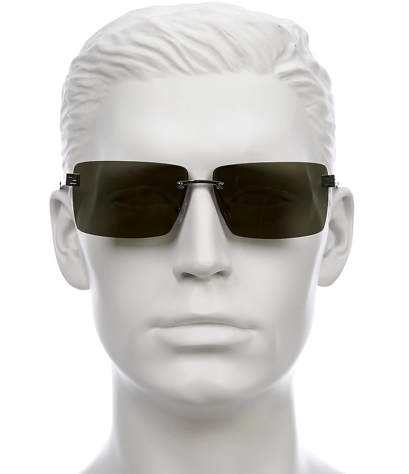 FENDI Unisex FENDI Sky 60mm Rectangle Sunglasses