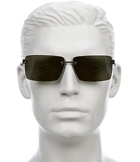 FENDI Unisex FENDI Sky 60mm Rectangle Sunglasses