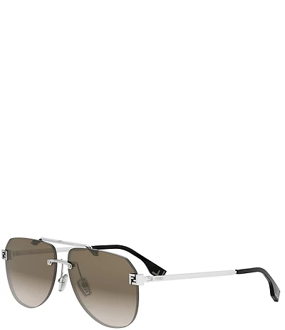 FENDI Unisex FENDI Sky 61mm Aviator Sunglasses