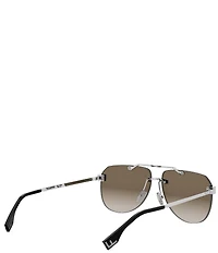 FENDI Unisex FENDI Sky 61mm Aviator Sunglasses