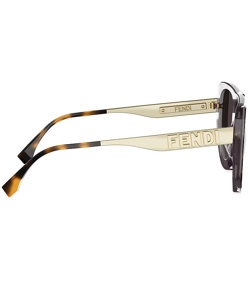 FENDI Unisex Fendigraphy 53mm Shield Sunglasses