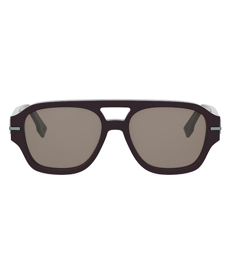 FENDI Unisex Fendigraphy 55mm Square Sunglasses