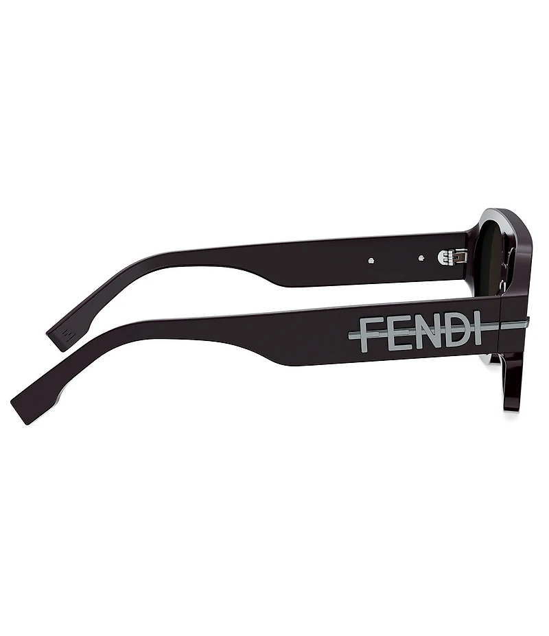 FENDI Unisex Fendigraphy 55mm Square Sunglasses