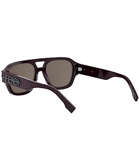 FENDI Unisex Fendigraphy 55mm Square Sunglasses