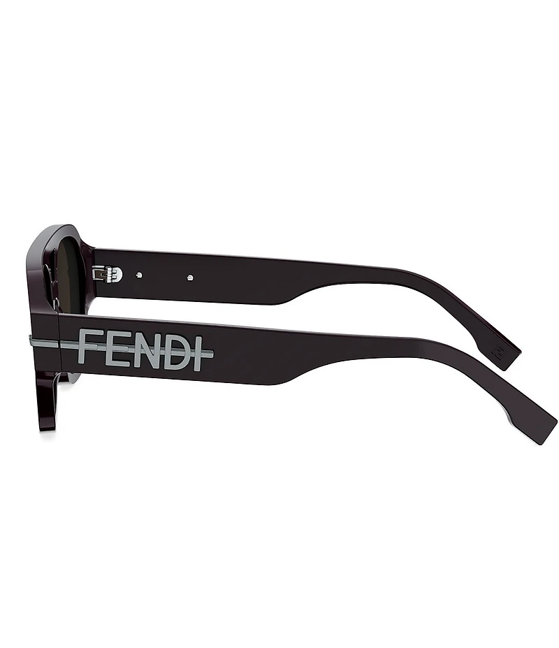FENDI Unisex Fendigraphy 55mm Square Sunglasses
