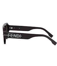 FENDI Unisex Fendigraphy 55mm Square Sunglasses
