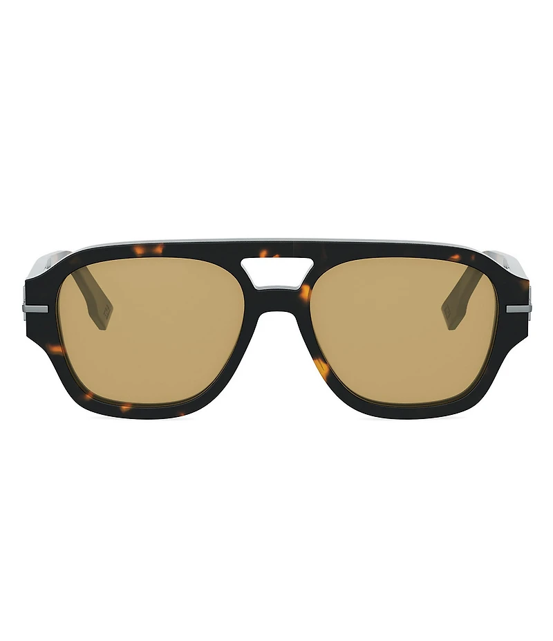 FENDI Unisex Fendigraphy 55mm Square Sunglasses