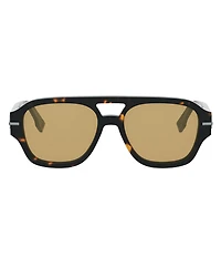 FENDI Unisex Fendigraphy 55mm Square Sunglasses