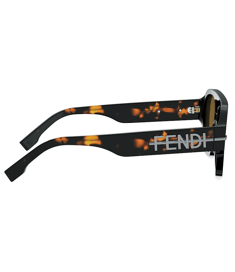 FENDI Unisex Fendigraphy 55mm Square Sunglasses