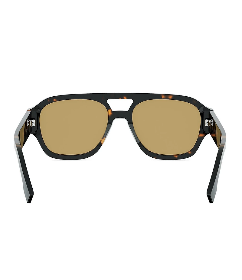 FENDI Unisex Fendigraphy 55mm Square Sunglasses