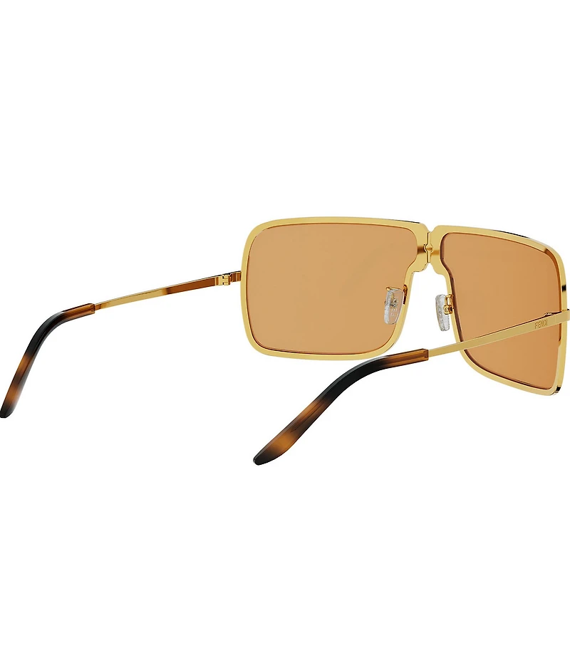 FENDI Unisex FENDIness 57mm Shield Sunglasses