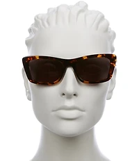 FENDI Unisex Lettering 53mm Geometric Sunglasses