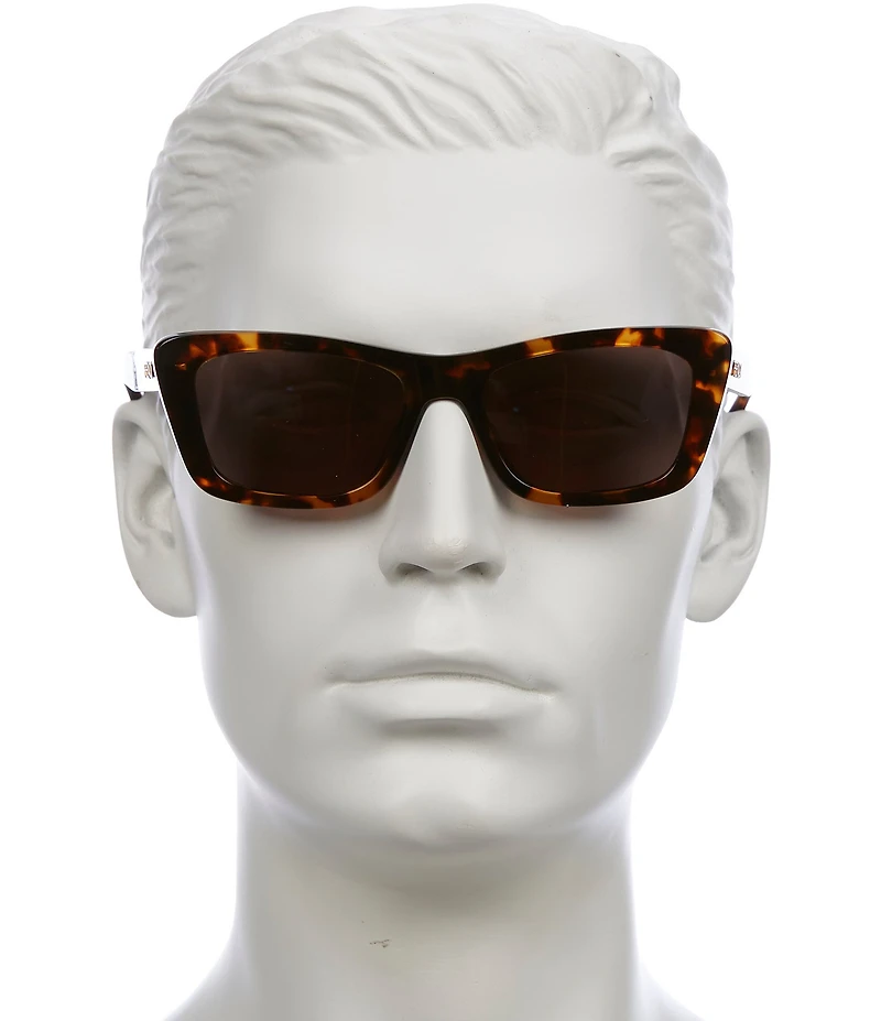 FENDI Unisex Lettering 53mm Geometric Sunglasses