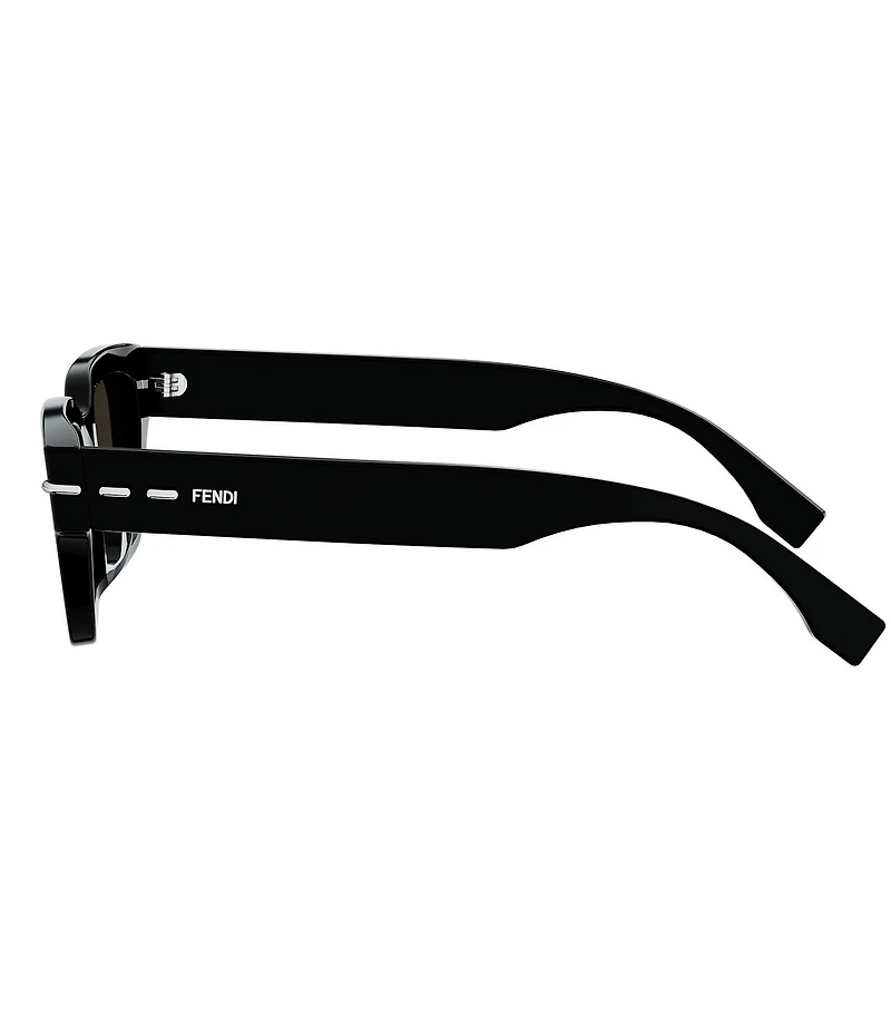 FENDI Unisex Selleria 50mm Rectangle Sunglasses