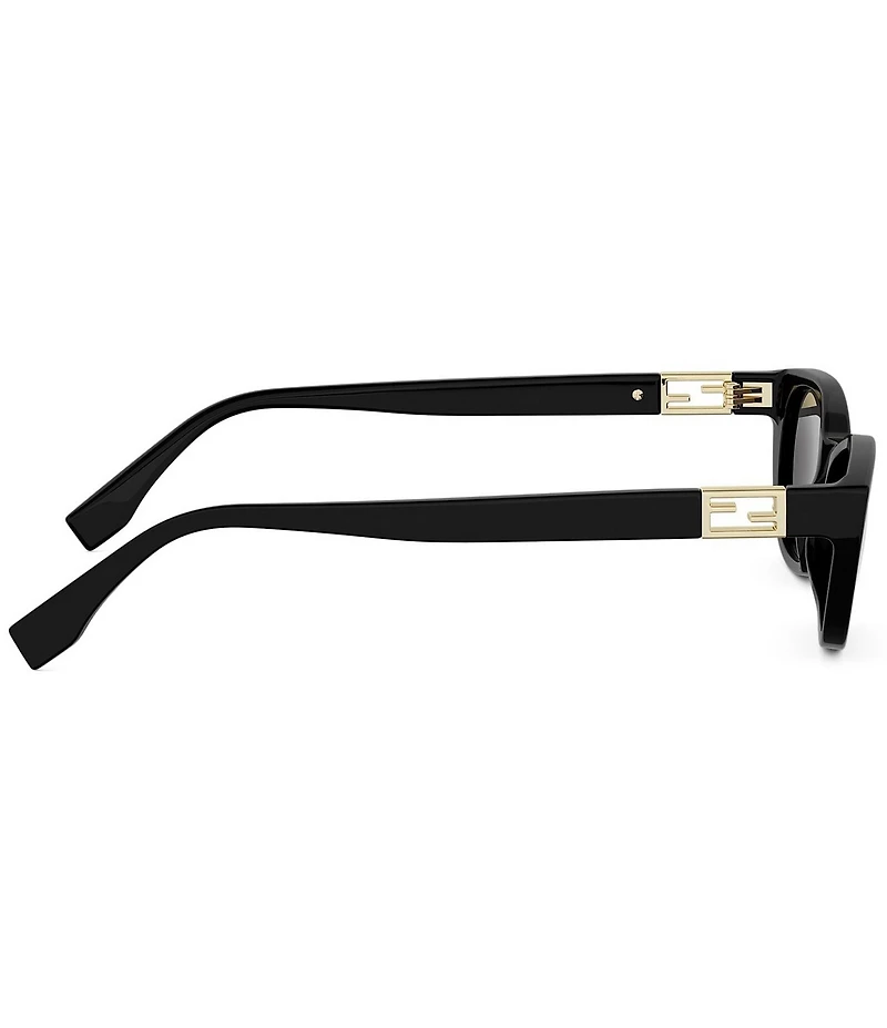 FENDI Women's Baguette 54mm Retro Cat Eye Sunglasses