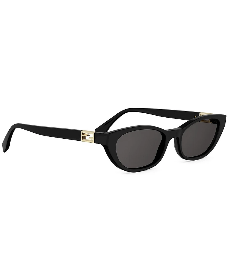 FENDI Women's Baguette 54mm Retro Cat Eye Sunglasses