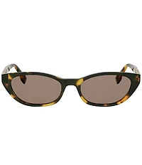 FENDI Women's Baguette 54mm Retro Cat Eye Sunglasses