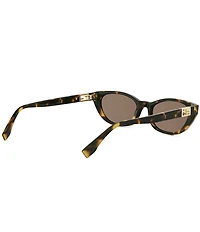 FENDI Women's Baguette 54mm Retro Cat Eye Sunglasses